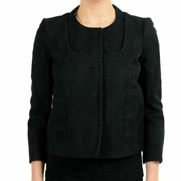 Just Cavalli Black Women's Blazer US S IT 40